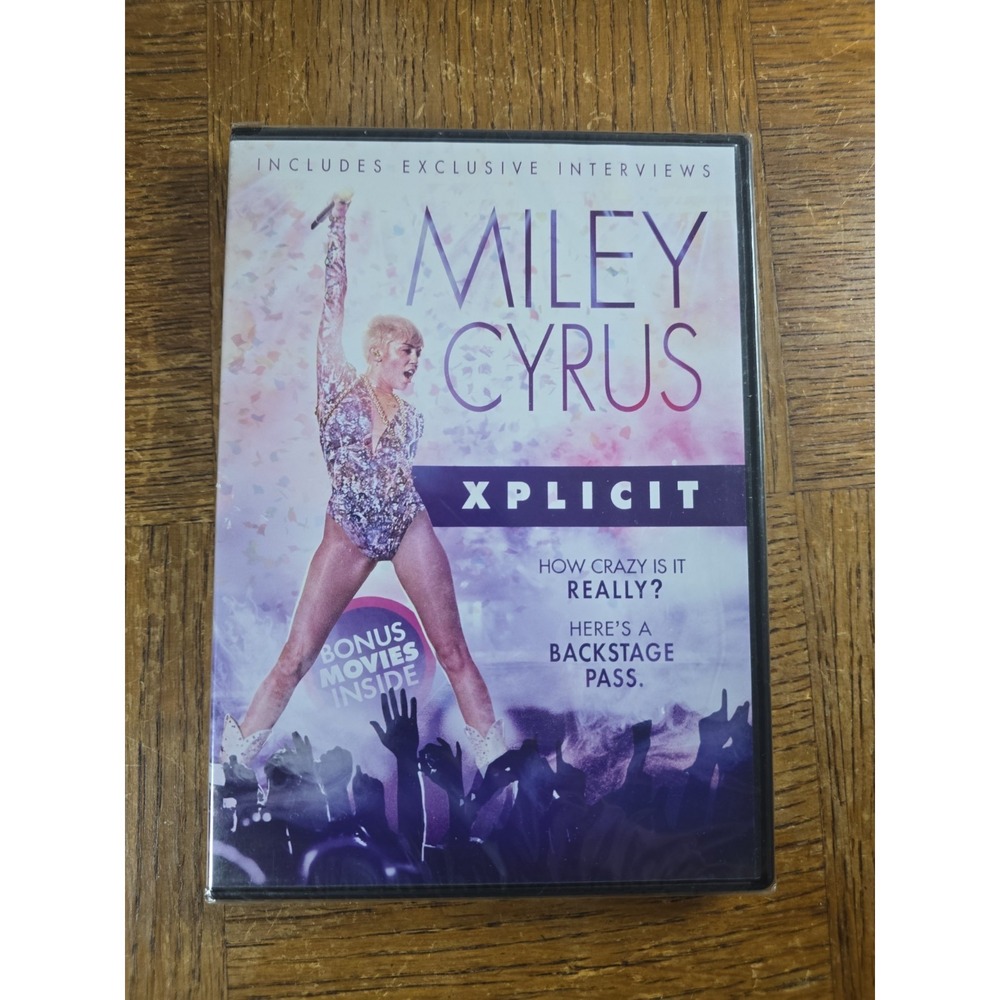 Miley Cyrus: Xplicit (DVD, 2014) (M) NEW SEALED